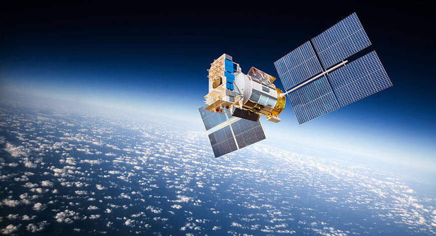 the satellite
