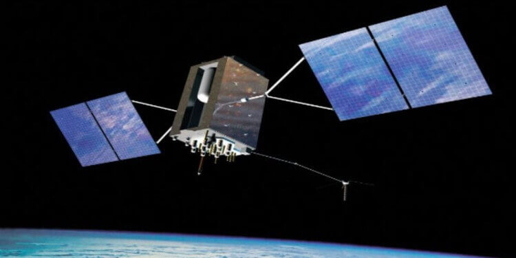 the satellite