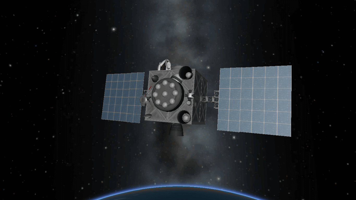 the satellite
