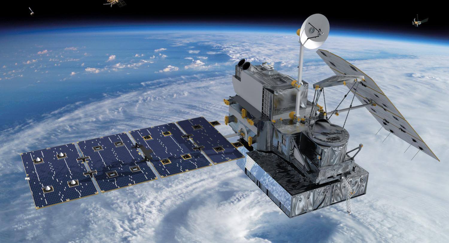 the satellite